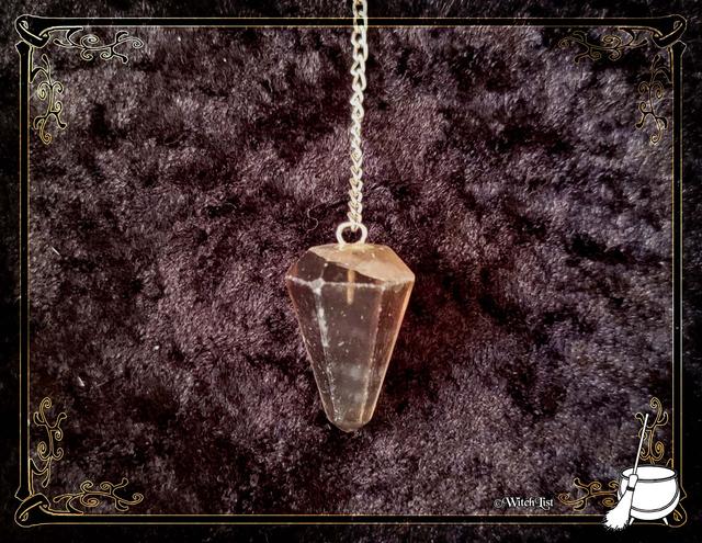 Pendule - Quartz fumé