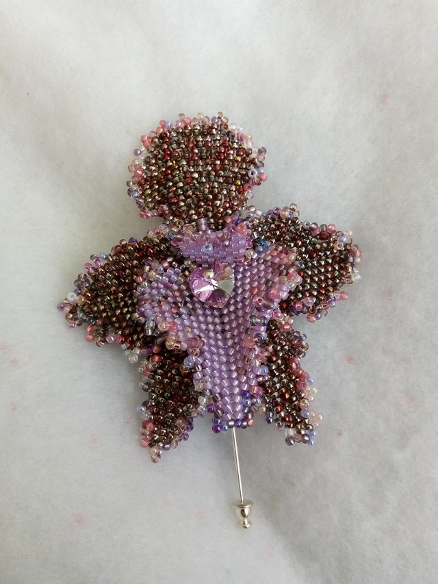 BROCHE Orchidée
