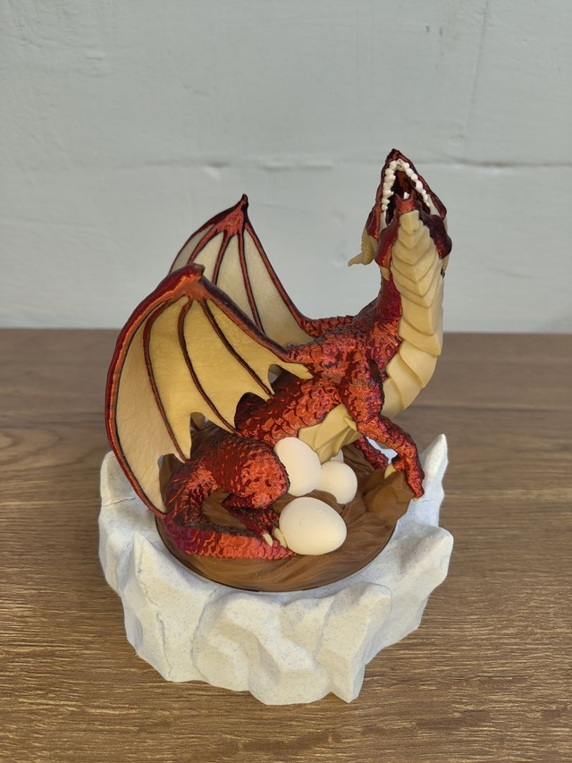 3D Druck: Fire Misty Dragon, Ultraschall - Luftbefeuchter 
