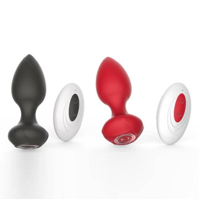 Plug Anal com Controle Remoto 
