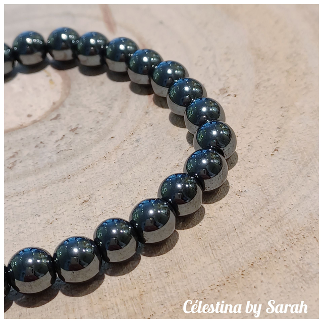 Bracelet Hématite Taille Dame