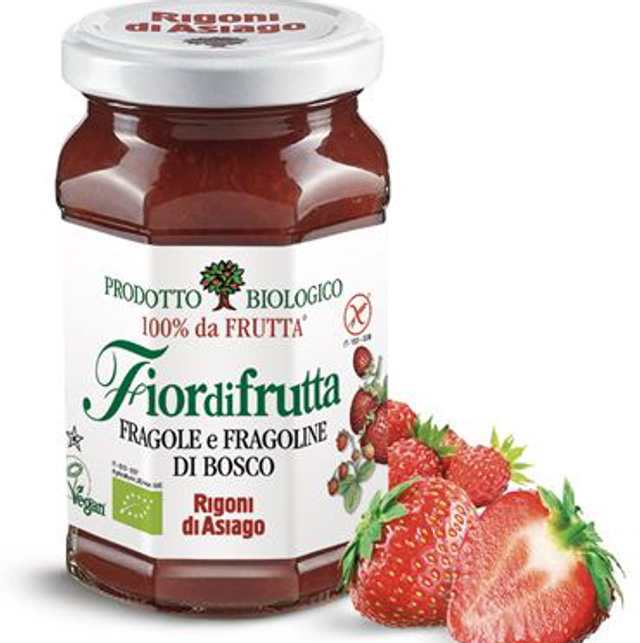 Rigoni Fior di Frutta - Eper és szamóca lekvár 250g