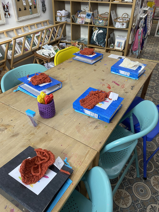 “Kids Knit” class in Kemnay