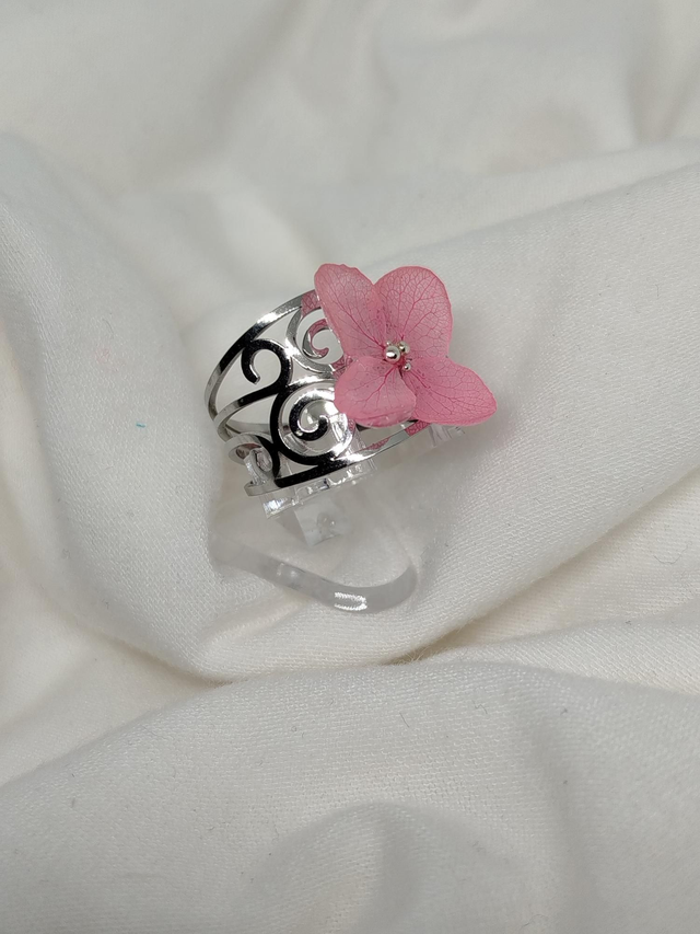 Bague Vaiana coloris rose 