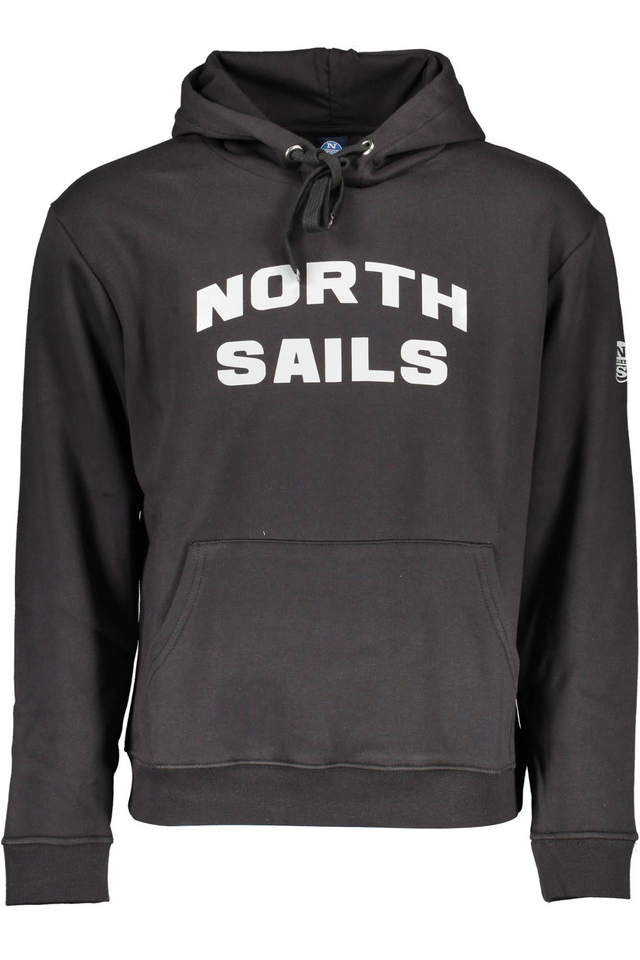 NORTH SAILS FELPA SENZA ZIP UOMO NERO