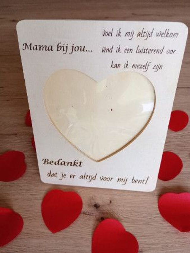 Fotolijst met hart