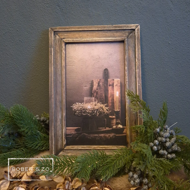 Foto op hout, stilleven (verticaal)