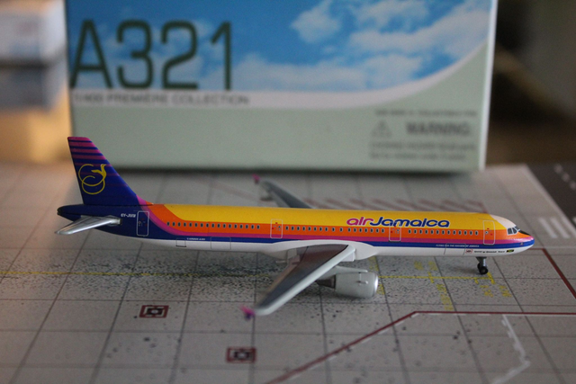 Air Jamaica A321 (6Y-JMW), 1:400
