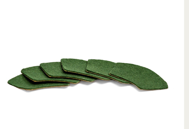  Lowery Inserts (green baize) for Daisy Dish