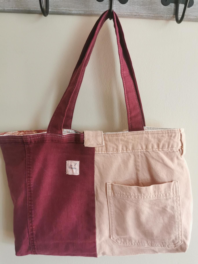 Sac bicolore #57 - Pratique et élégant