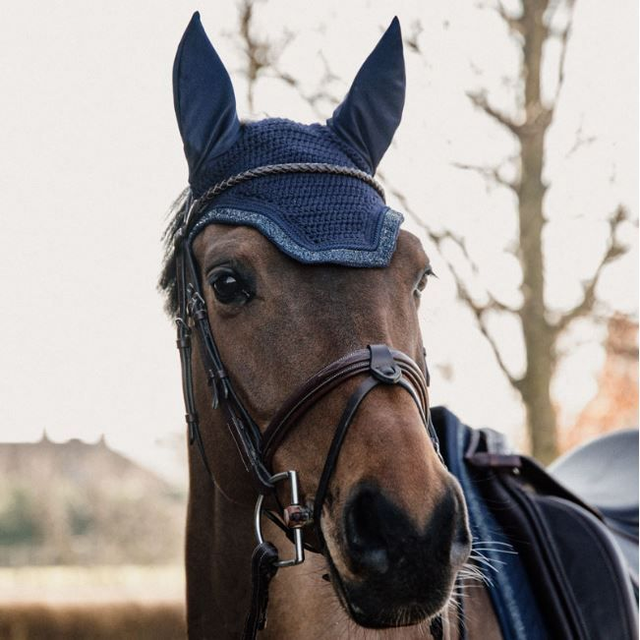 Kentucky Horsewear Glitter & Stone Fly Veil