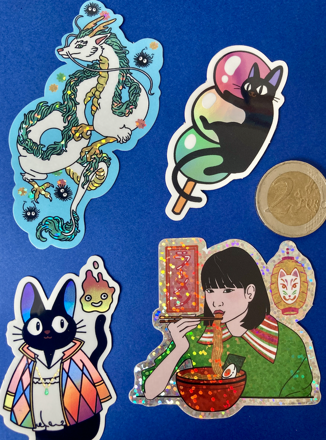 Sticker Ramen girl