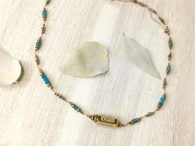 Collier Vérone doré