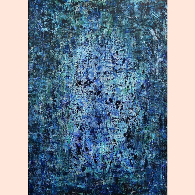 Study in Blue and Green 50x70cm / 20x28”