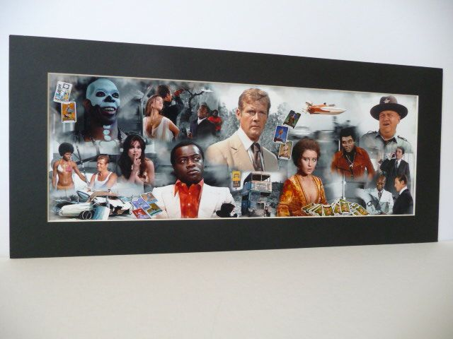 James Bond Live &amp; Let Die Print