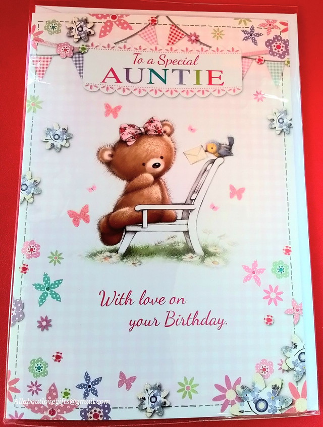 Auntie Lovely Design with Bunting 