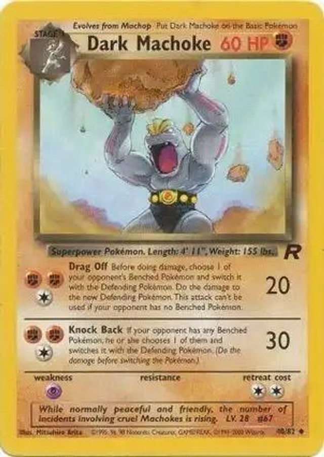 Dark Machoke - 40/82 (Team Rocket Unlimited)