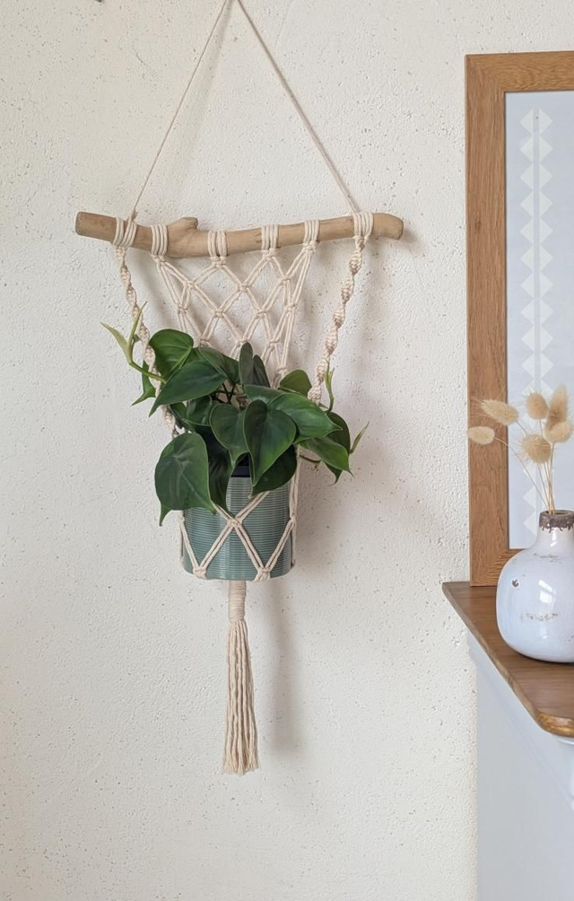 Suspension sur bois flotté Naïa 