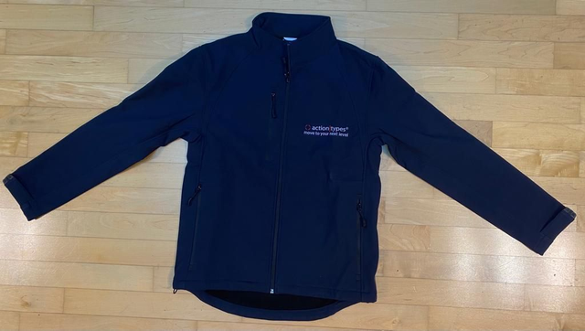 Veste Softshell AT Bleue