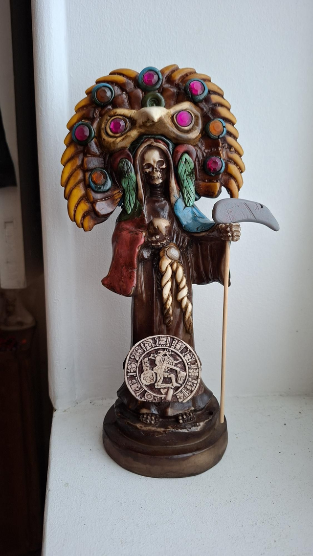 Statuette Aztec Santa Muerte 