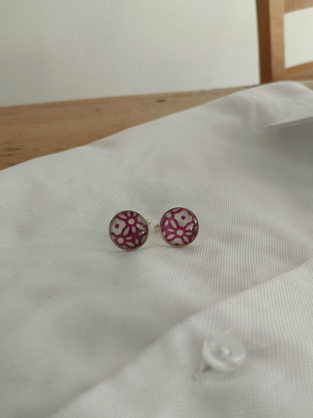 Boutons de manchette - Fleurs