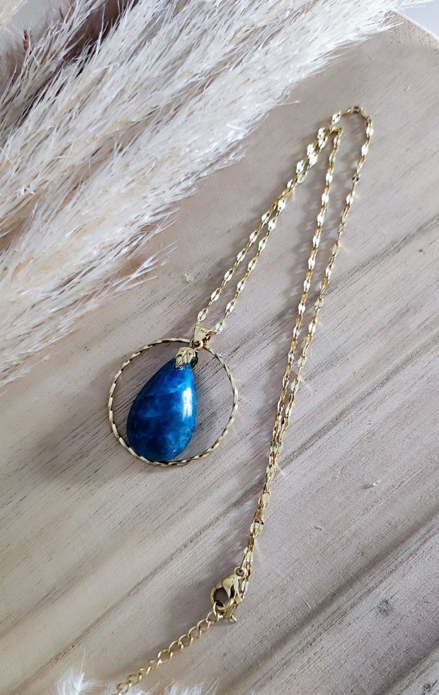 Collier "Évidence" Apatite