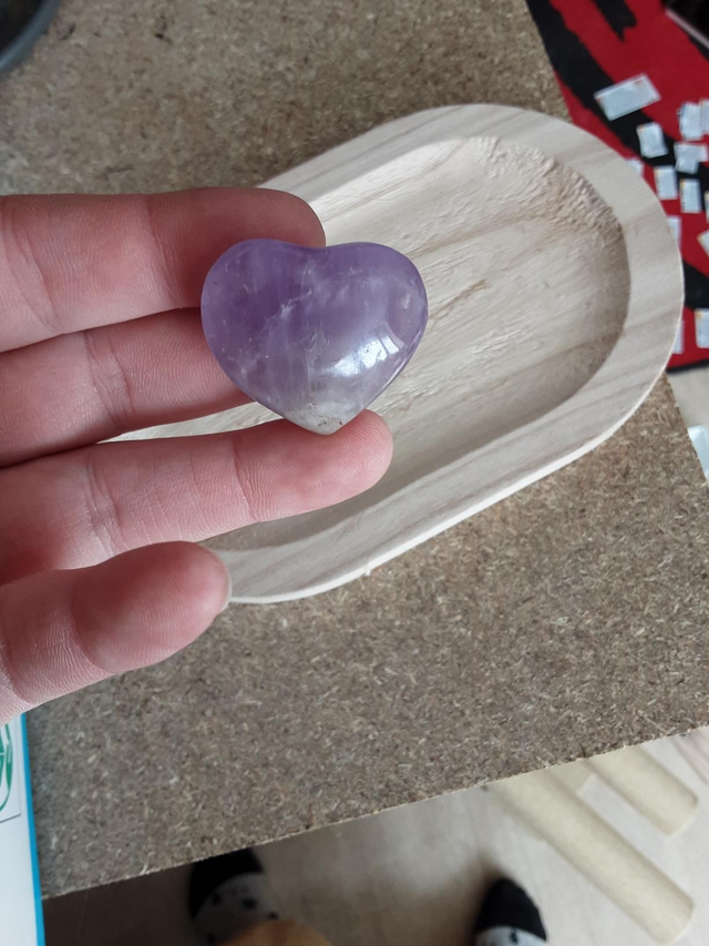 Cœur améthyste 