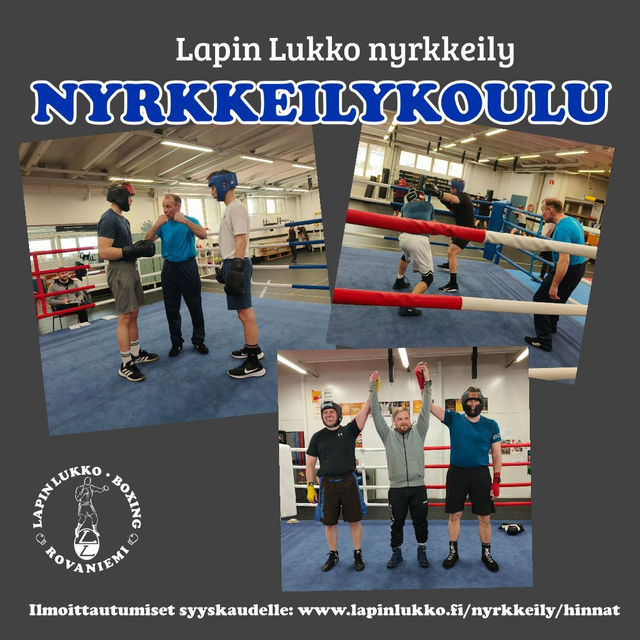 Nyrkkeilykoulu, perus-/jatkokurssi