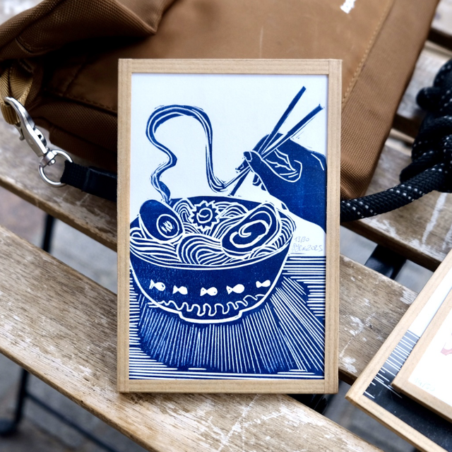 Bol de ramen - petit cadre 10x15
