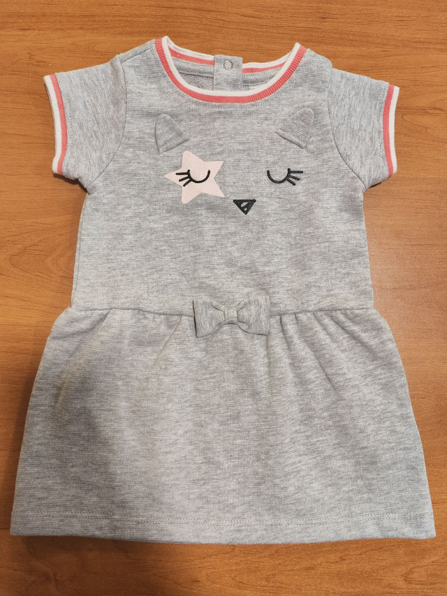 Robe grise en 9 mois