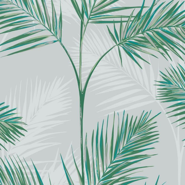 South Beach Palm Grey - Fine Décor -  FD42687 