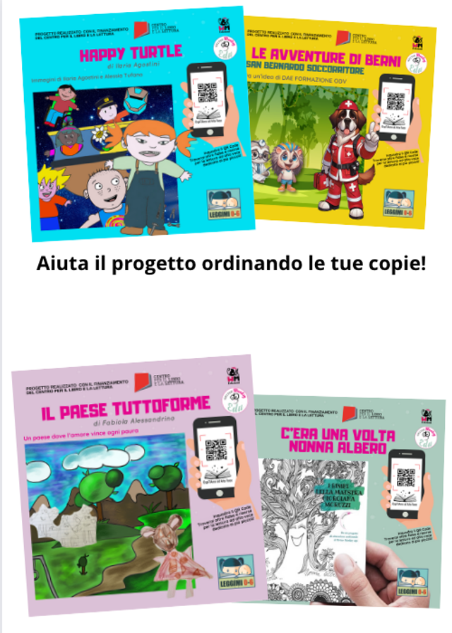 Libri progetto "OspiTiAmo ad Alta Voce", per sostenere il progetto