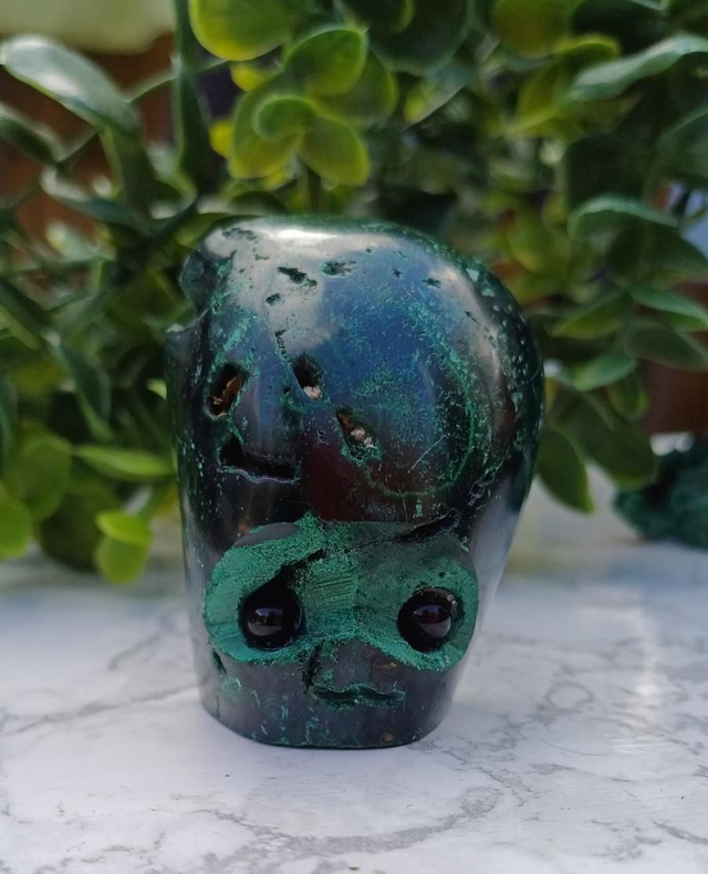 Crystal Critter Verdan. Malachite