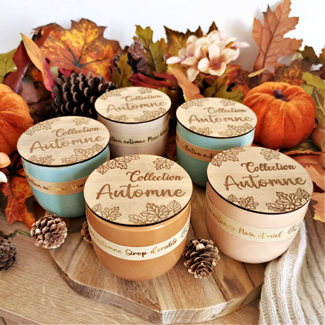 Bougie collection automne