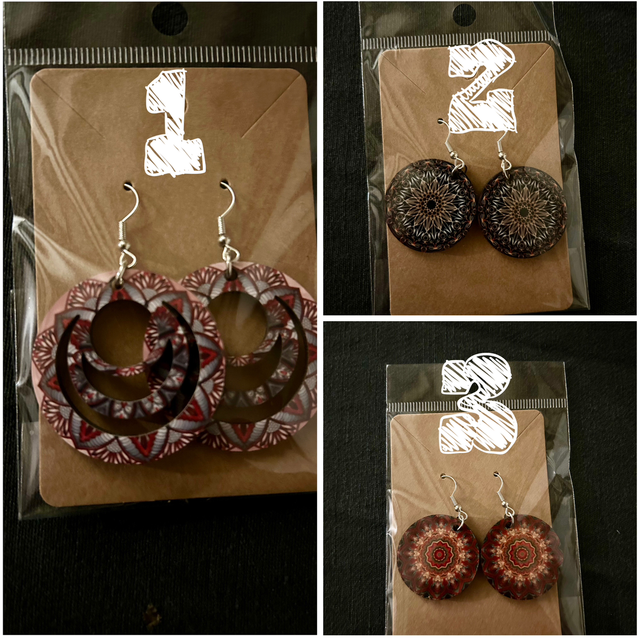 Boucles d’oreilles de la paire n•1 à la paire n•21