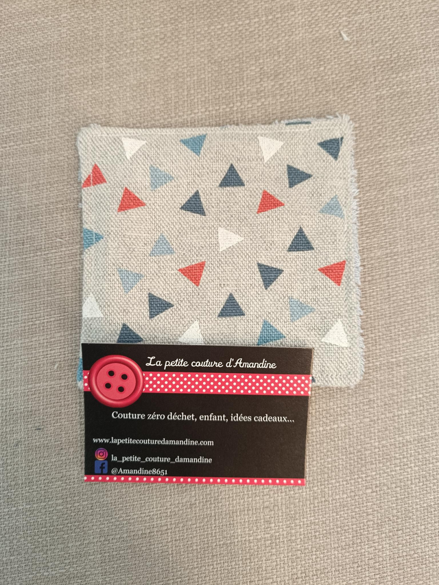 Coton motif triangles 