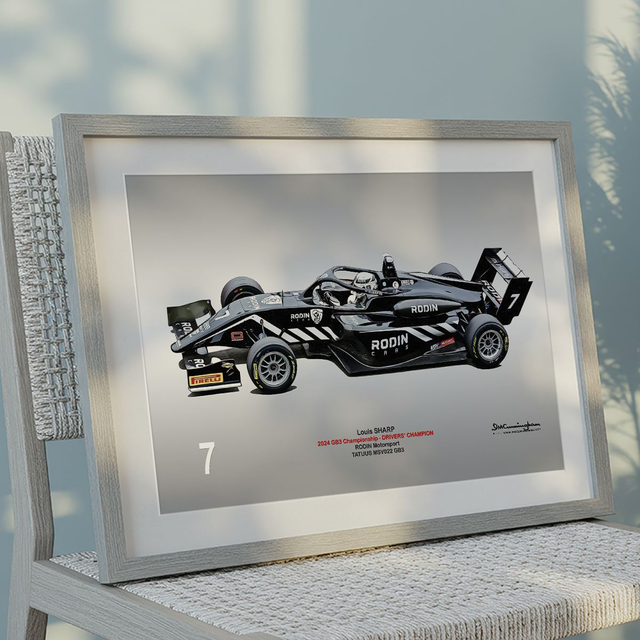 C240907 Tatuus MSV022 BritishGB3 24 RODIN #7 Sharpe