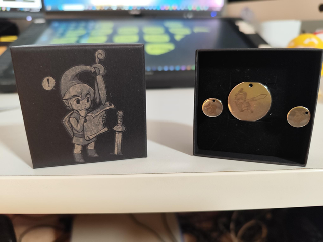 Médaillon Link Zelda Minish Cap