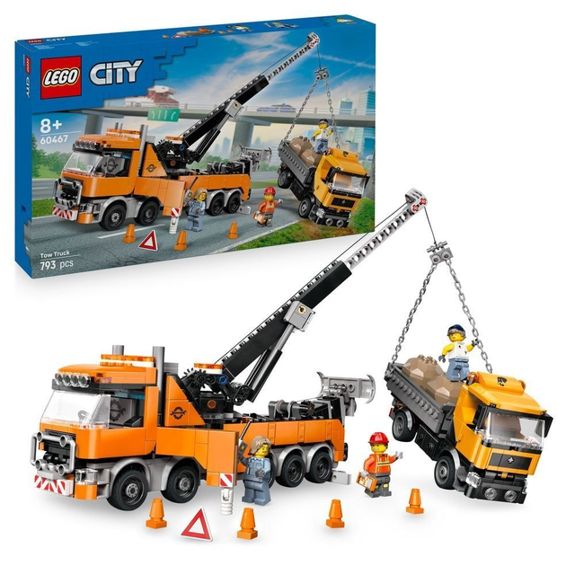 LEGO 60467 Schwerlast-Abschleppwagen mit Kran (ab 06/2025)