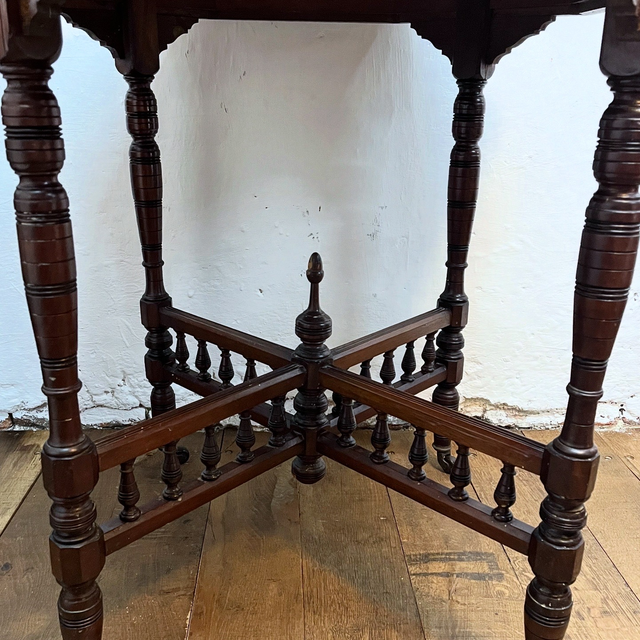 A Mahogany Octagonal Aesthetic Movement Occasional Table Circa 1900