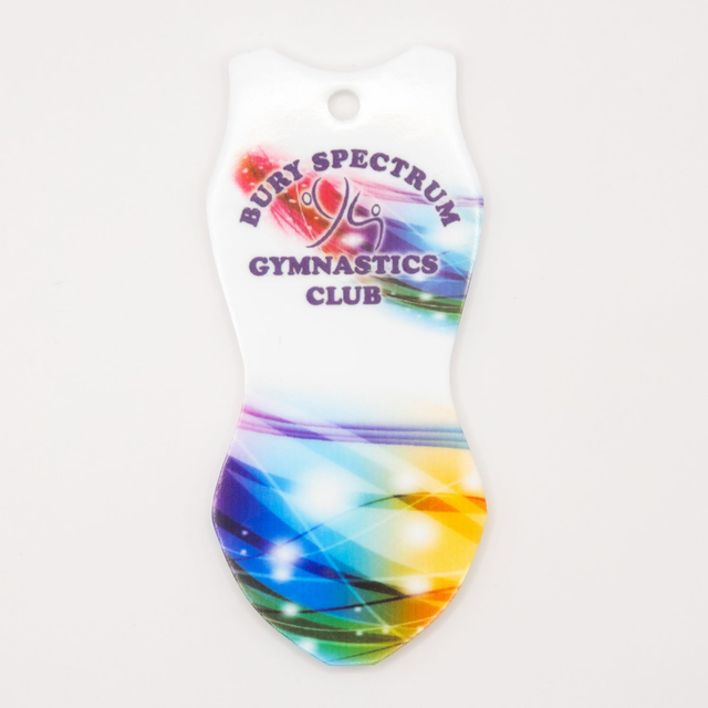 Gymnastics Club Keyring -  Bury Spectrum Gym Club