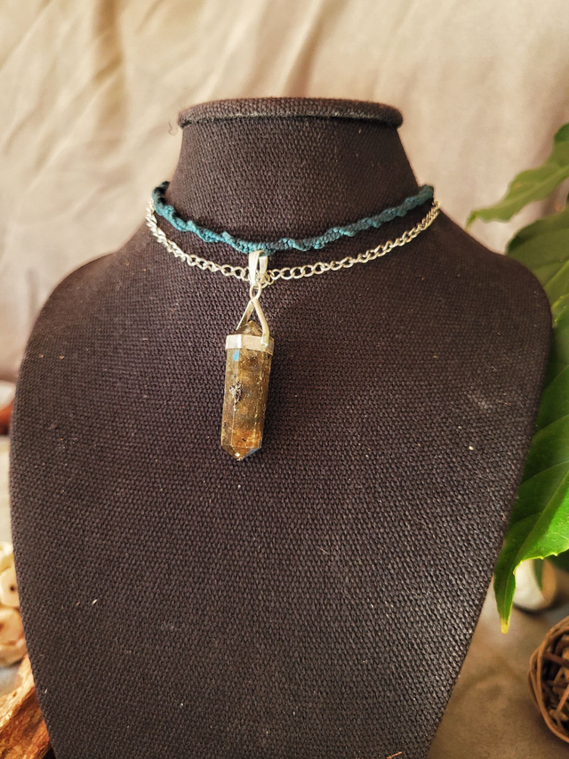 Deux rangs labradorite