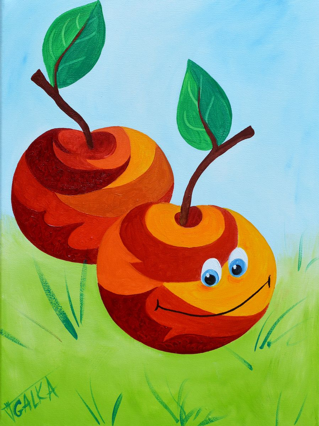 Deux pommes GALKA