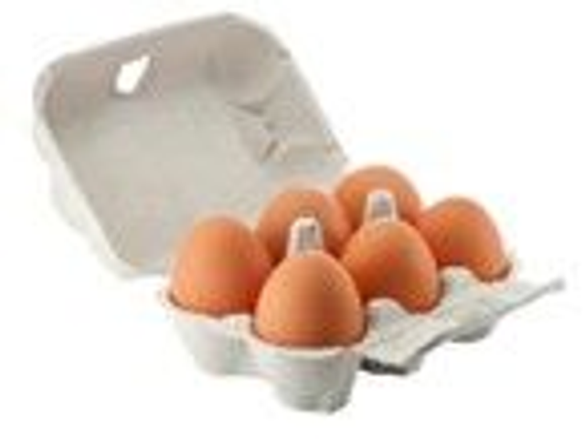 6 Free-range organic eggs 