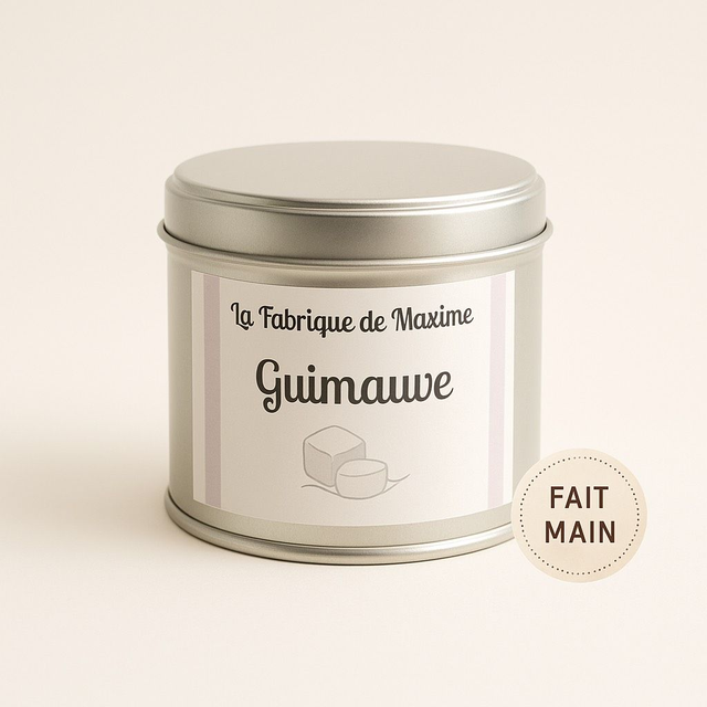 Bougie artisanale parfumée guimauve– 150gr