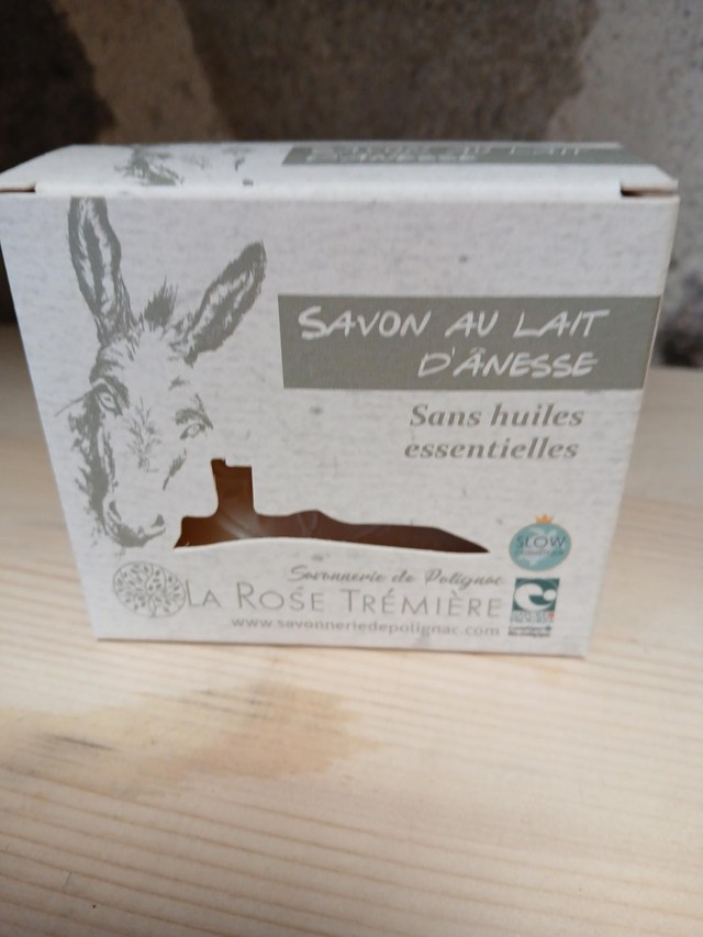 Savon au lait d ânesse