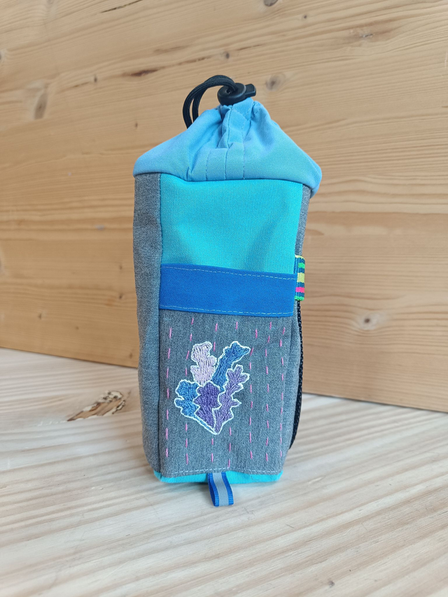 Food Pouch Brodée CORAIL