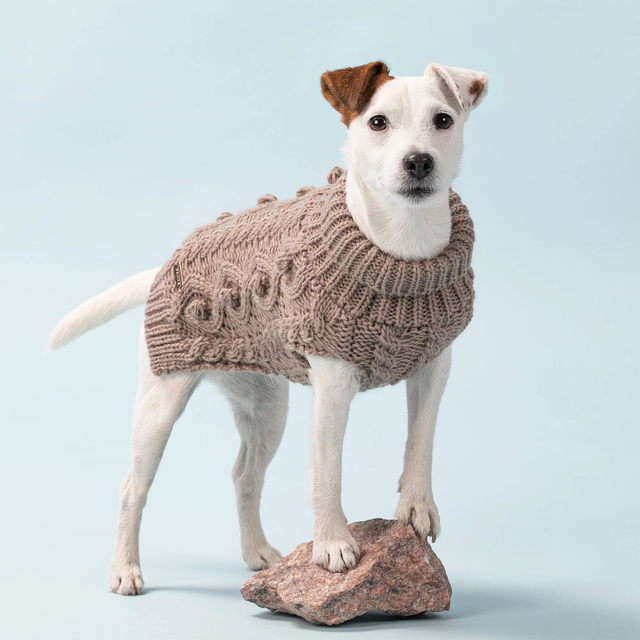 Paikka Handmade Knit Sweater - taupe