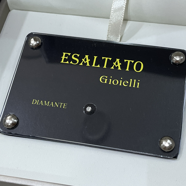 DIAMANTE NATURALE 0,03 ct. G color VVS taglio brillante 