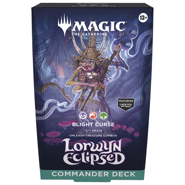 MTG - Lorwyn Eclipsed Commander - Blight Curse